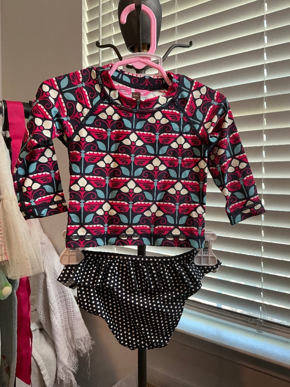 Tea Rashguard Tankini 9-12 mos.
